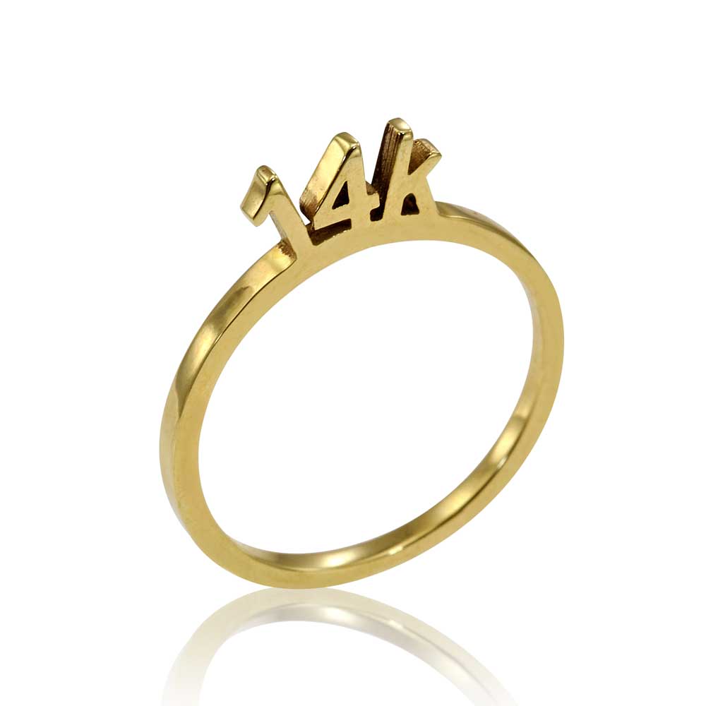 Osnat Har Noy Jewelry, solid gold ring, unique 14k ring, unique gold ring, designer ring, 14K gold ring, 14K stacker ring, stacker 14k 