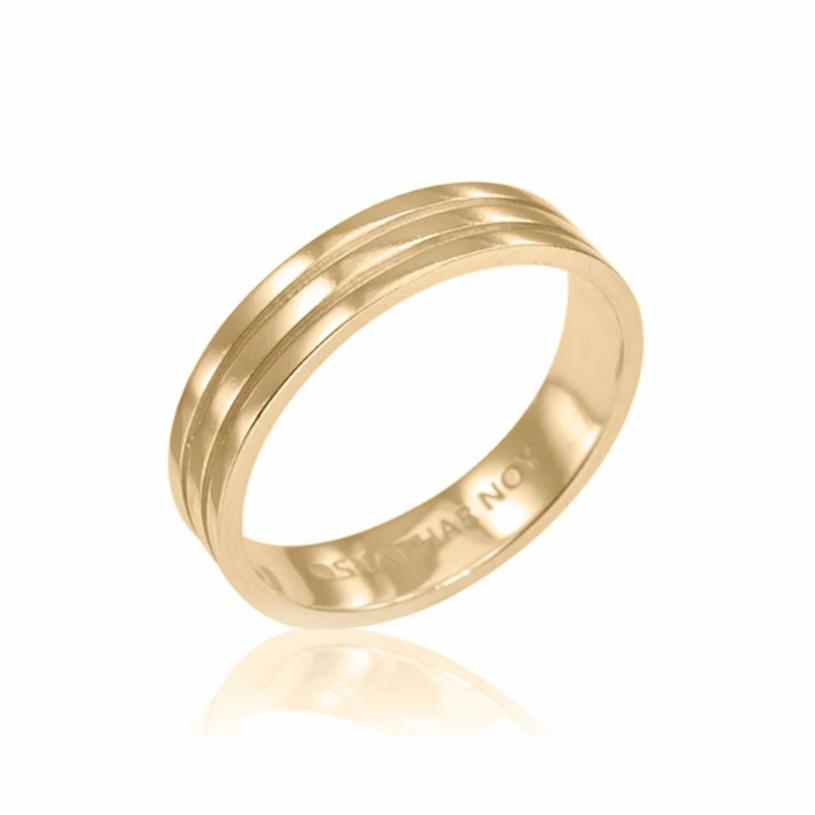 Osnat Har Noy jewelry, wedding band, wedding ring, wedding & engagement, bridal ring, 6 mm wedding band
