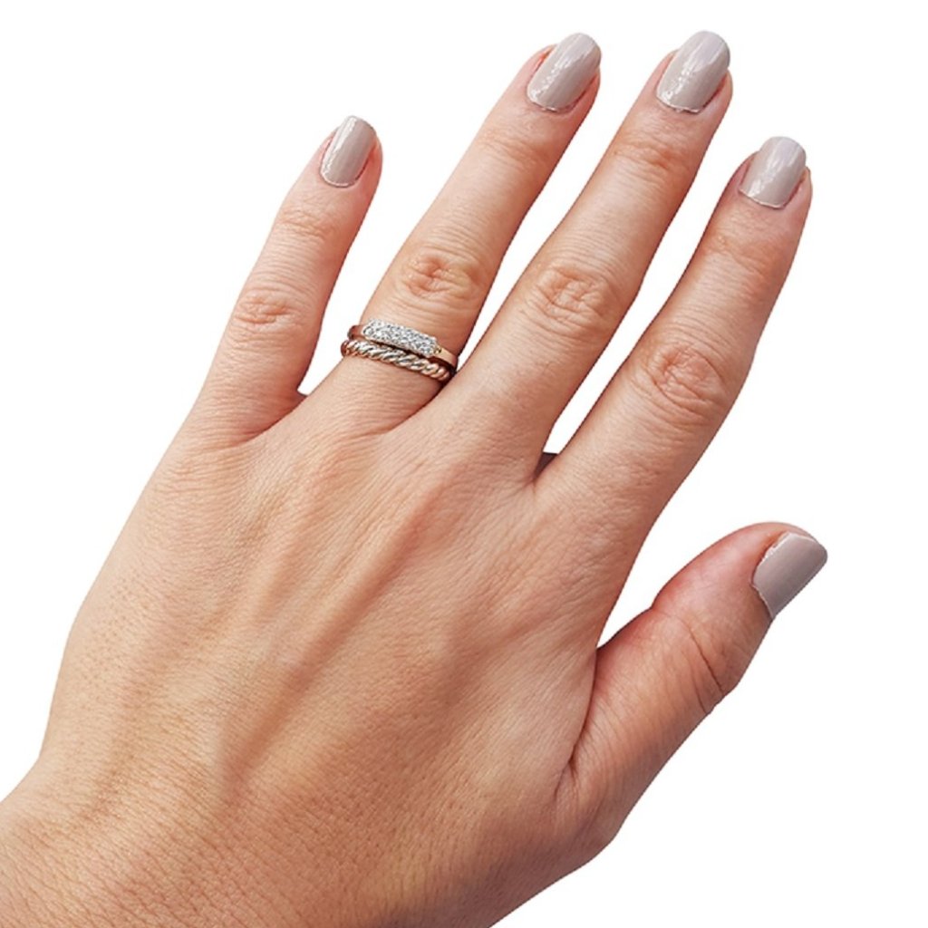 matching bridal ring set, matching engagement and wedding band, engagement and wedding rings