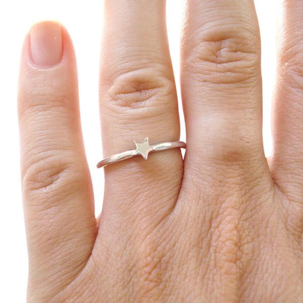 Osnat Har Noy Jewelry, 14k star ring, 18k star ring, white gold star eing, star engagement ring, white gold star engagement ring