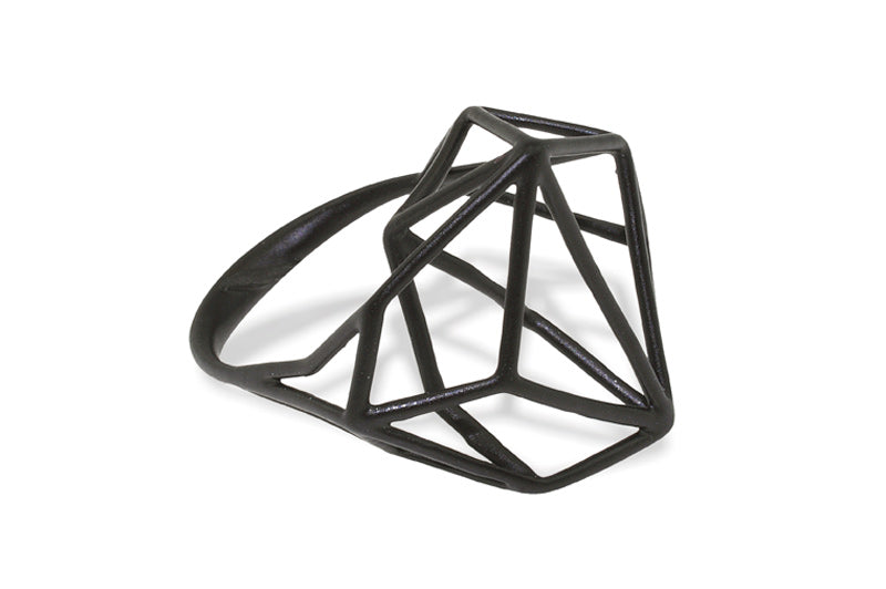 Osnat Har Noy Jewelry, geometric ring, architecture ring, triangle ring, designer ring, black geometric ring, architecture ring , geometric ring, black jewelry, designer ring, unique geometric ring